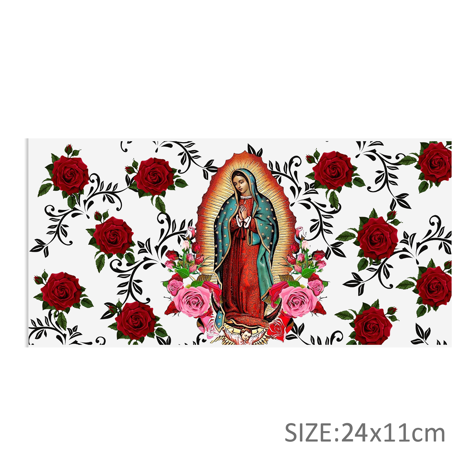 Mother'S Day Virgencita UV DTF Sticker For 16oz Cups Wrap Transfer Sticker Custom Labels DIY Logo Waterproof - Image 7