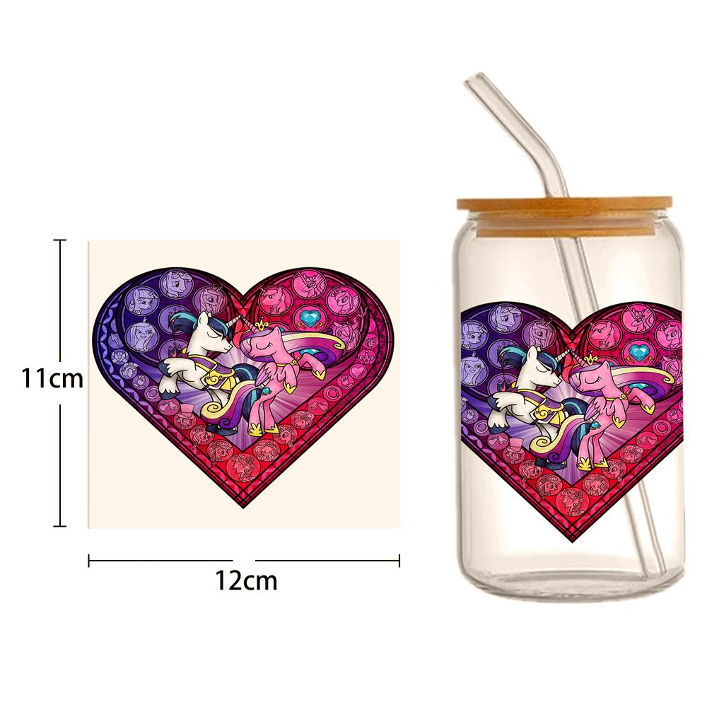 Disney Princess 16oz DTF Sticker Cups Cool Personalize UV Wrap Transfer Sticker Custom Labels DIY Logo Waterproof - Image 7