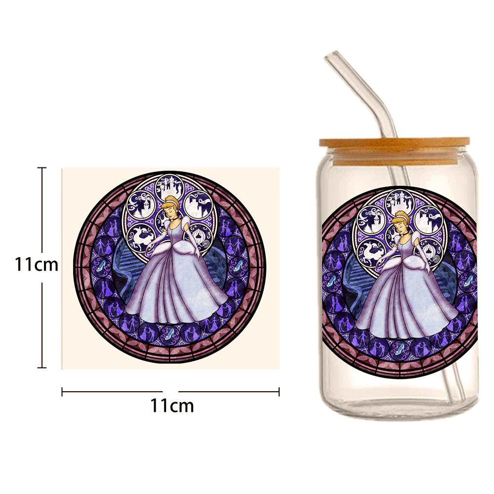 Disney Princess 16oz DTF Sticker Cups Cool Personalize UV Wrap Transfer Sticker Custom Labels DIY Logo Waterproof - Image 17