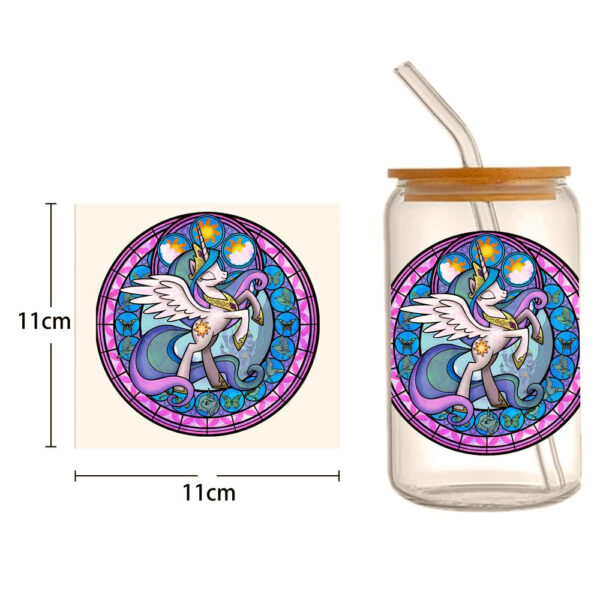 Disney Princess 16oz DTF Sticker Cups Cool Personalize UV Wrap Transfer Sticker Custom Labels DIY Logo Waterproof - Image 20