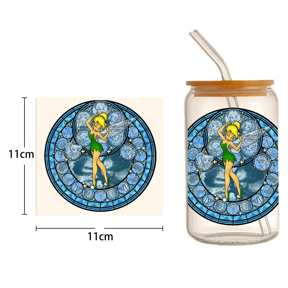 Disney Princess 16oz DTF Sticker Cups Cool Personalize UV Wrap Transfer Sticker Custom Labels DIY Logo Waterproof - Image 22