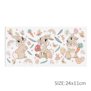 Stitch Mickey 16oz DTF Sticker Cups Cool Personalize UV Wrap Transfer Sticker Custom Label DIY Logo Waterproof