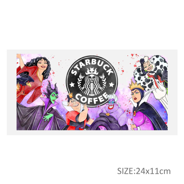 Stitch Mickey 16oz DTF Sticker Cups Cool Personalize UV Wrap Transfer Sticker Custom Label DIY Logo Waterproof - Image 2