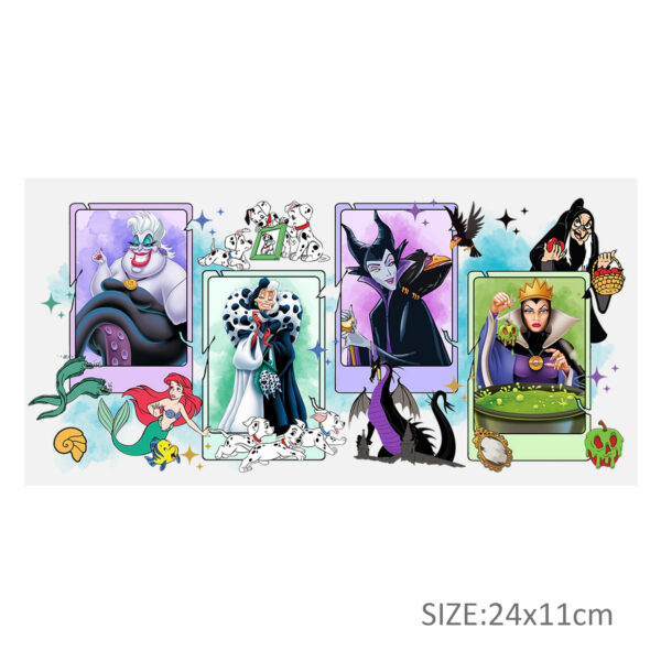 Stitch Mickey 16oz DTF Sticker Cups Cool Personalize UV Wrap Transfer Sticker Custom Label DIY Logo Waterproof - Image 6