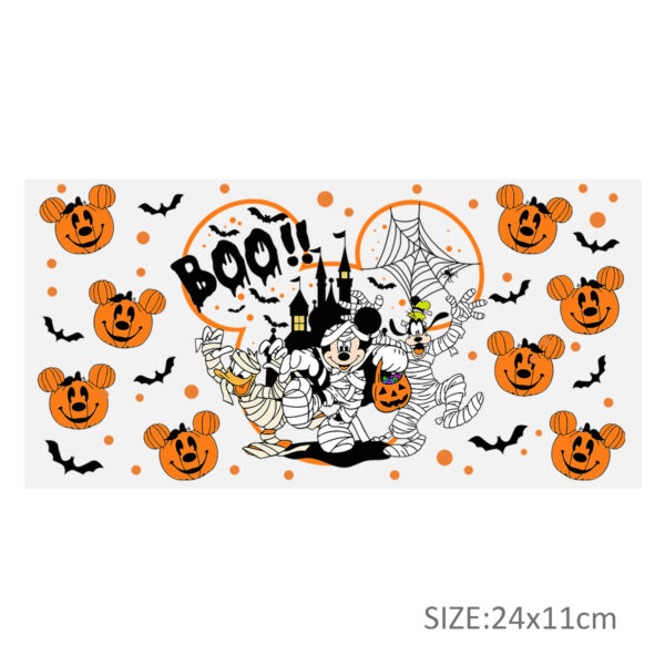 Stitch Mickey 16oz DTF Sticker Cups Cool Personalize UV Wrap Transfer Sticker Custom Label DIY Logo Waterproof - Image 7