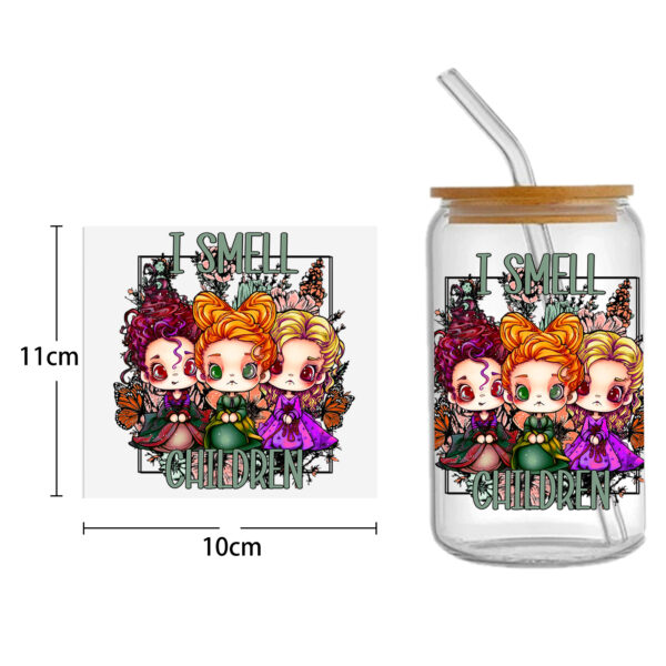 Stitch Mickey 16oz DTF Sticker Cups Cool Personalize UV Wrap Transfer Sticker Custom Label DIY Logo Waterproof - Image 9