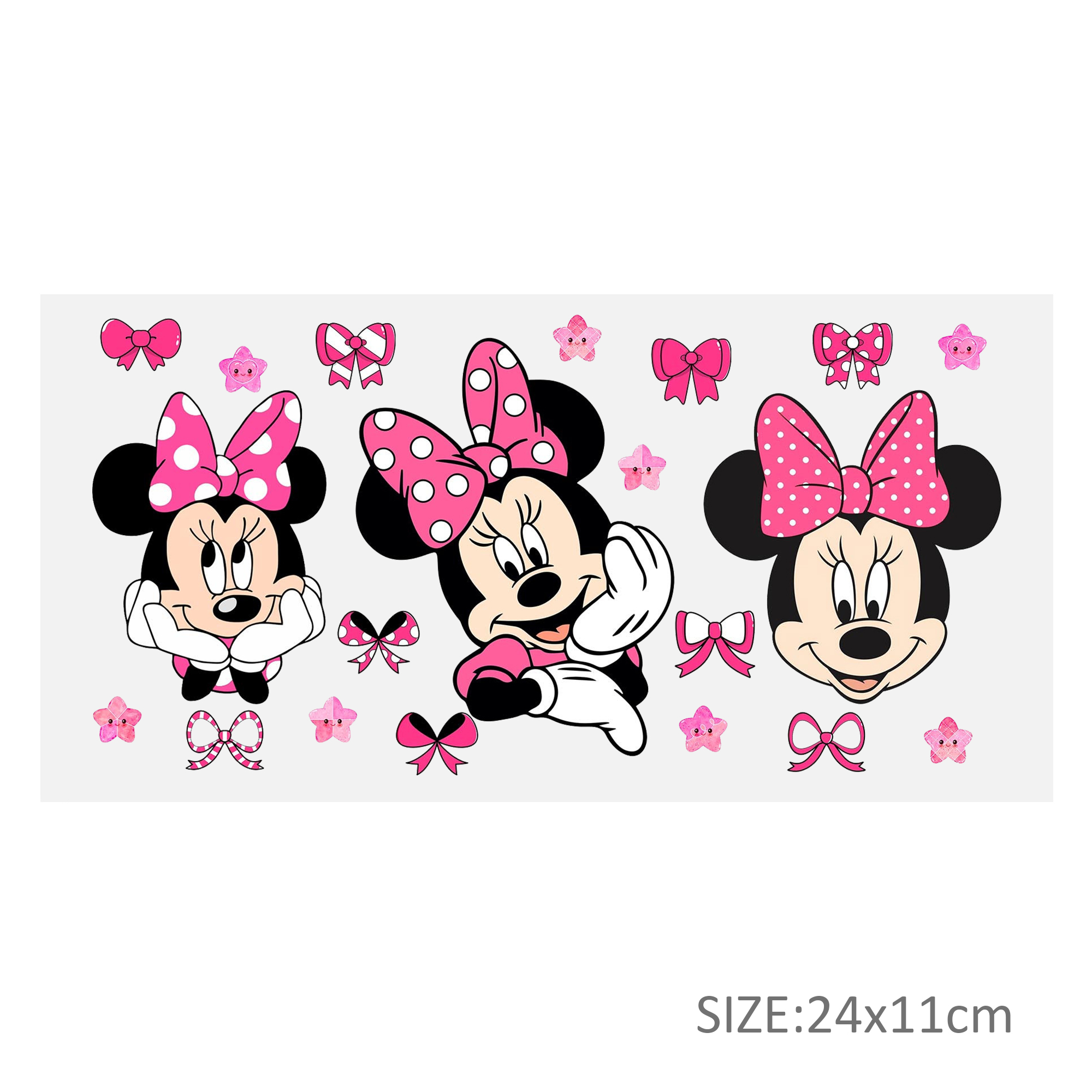 Stitch Mickey 16oz DTF Sticker Cups Cool Personalize UV Wrap Transfer Sticker Custom Label DIY Logo Waterproof - Image 11