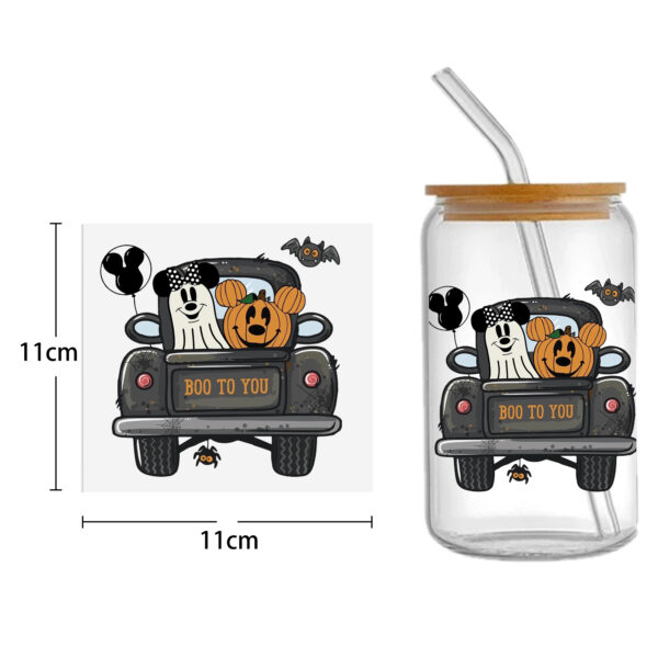 Stitch Mickey 16oz DTF Sticker Cups Cool Personalize UV Wrap Transfer Sticker Custom Label DIY Logo Waterproof - Image 12