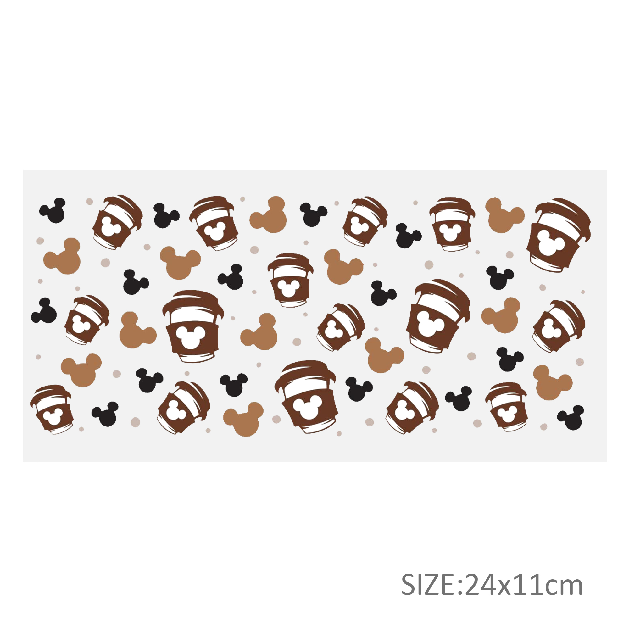 Stitch Mickey 16oz DTF Sticker Cups Cool Personalize UV Wrap Transfer Sticker Custom Label DIY Logo Waterproof - Image 25