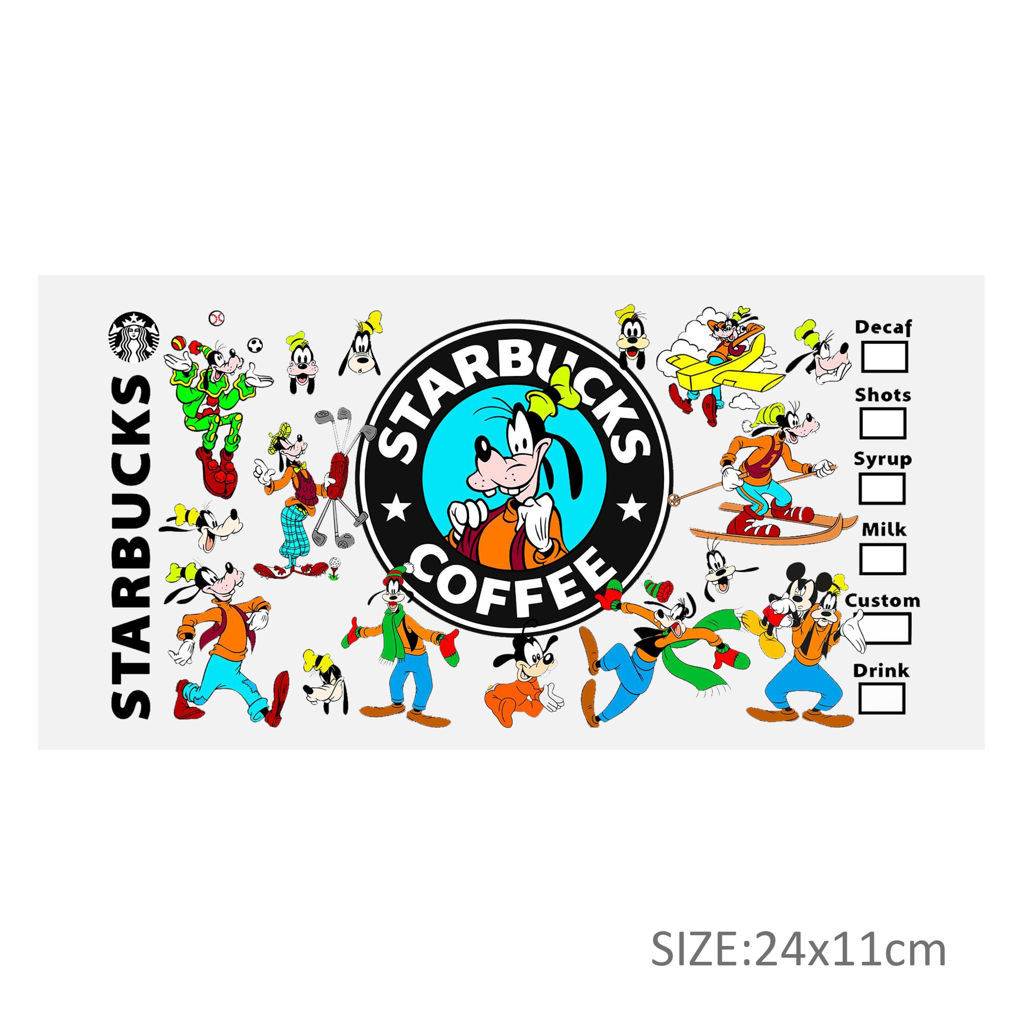 Stitch Mickey 16oz DTF Sticker Cups Cool Personalize UV Wrap Transfer Sticker Custom Label DIY Logo Waterproof - Image 32