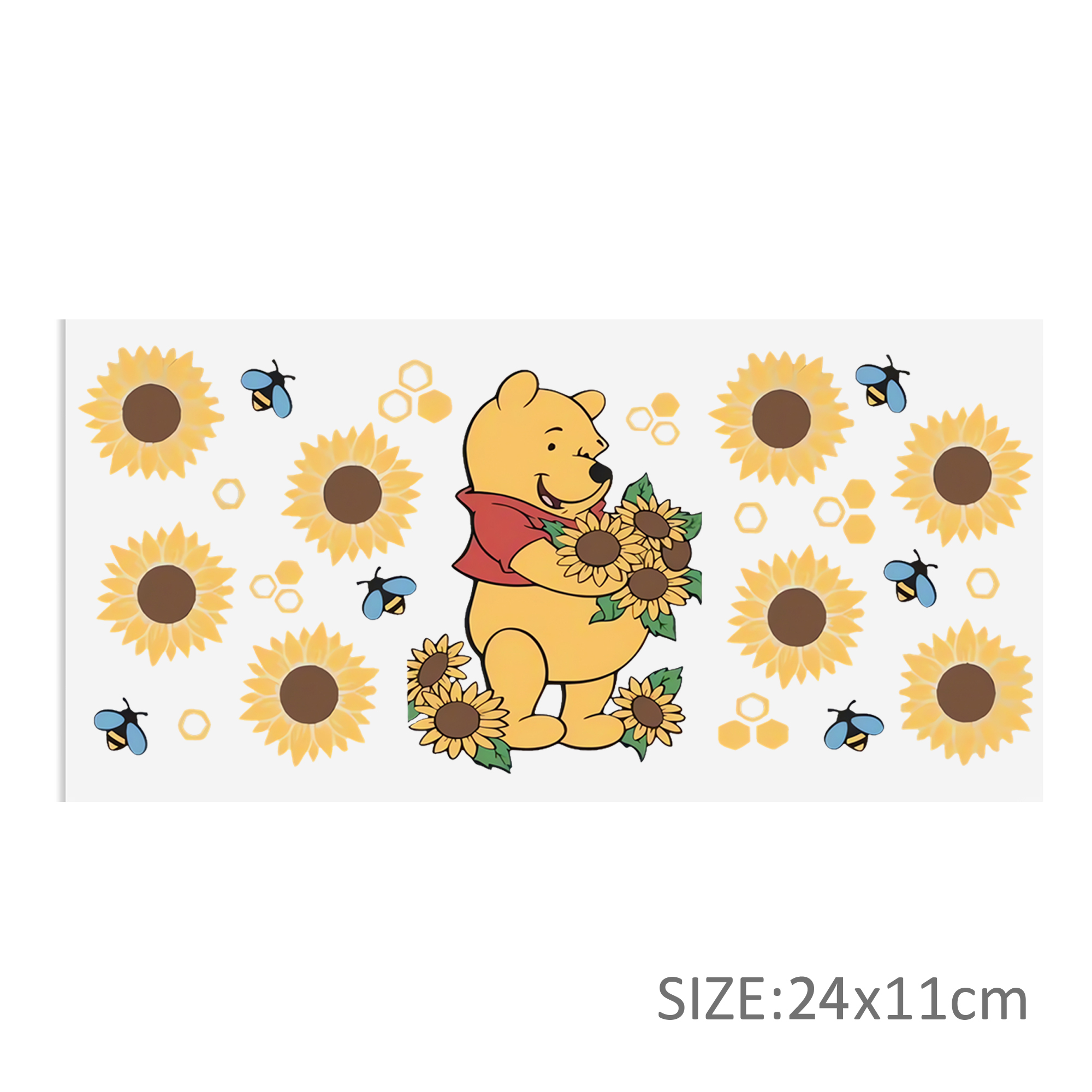 Disney Winnie DTF Sticker For Cups Cool Personalize UV Wrap Transfer Sticker Custom Labels DIY Logo Waterproof - Image 8