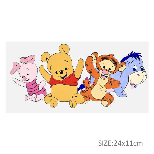 Disney Winnie DTF Sticker For Cups Cool Personalize UV Wrap Transfer Sticker Custom Labels DIY Logo Waterproof - Image 11