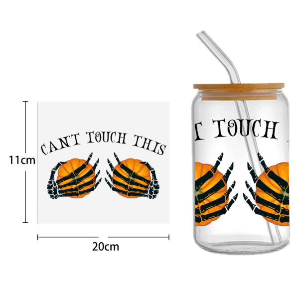 Autumn Pumpkin 16oz DTF Sticker Cups Cool Personalize UV Wrap Transfer Sticker Custom Labels DIY Logo Waterproof - Image 22