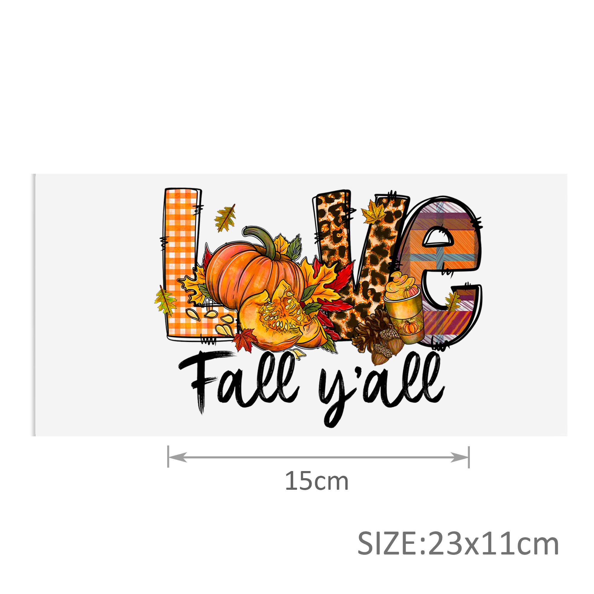 Halloween Pumpkin DTF Sticker For Cups Cool Personalize UV Wrap Transfer Sticker Custom Labels DIY Waterproof - Image 13