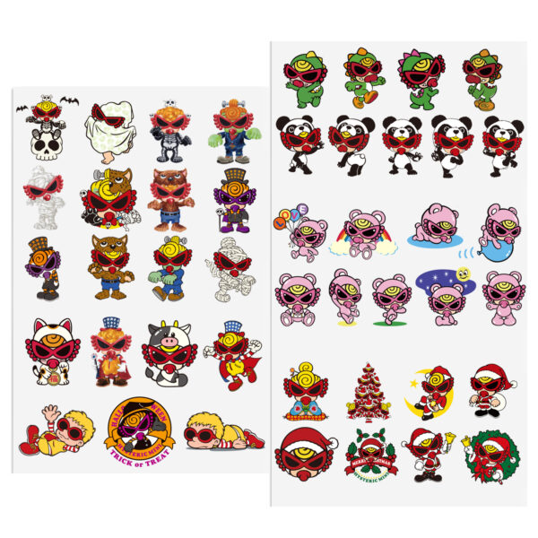 Custom Cute Baby Pacifier Decals UV DTF Stickers For Glass Cup Decoration Laptop Motorcycle Car Tumbler Waterproof Sticker - Image 4