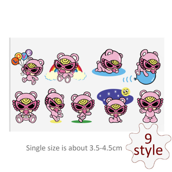 Custom Cute Baby Pacifier Decals UV DTF Stickers For Glass Cup Decoration Laptop Motorcycle Car Tumbler Waterproof Sticker - Image 6
