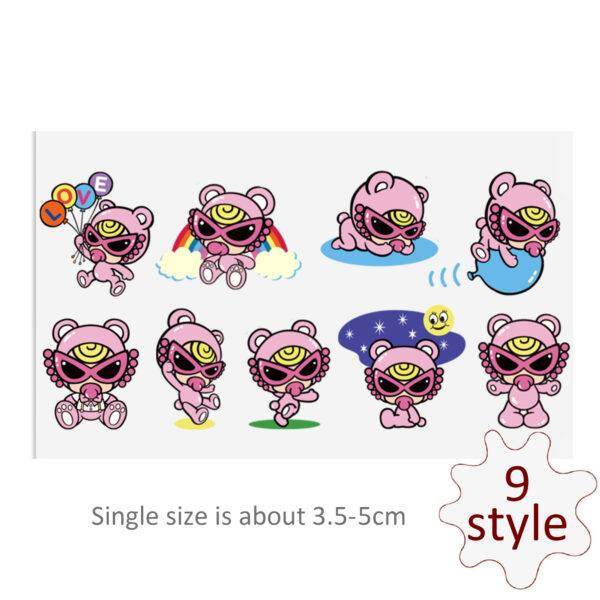 Custom Cute Baby Pacifier Decals UV DTF Stickers For Glass Cup Decoration Laptop Motorcycle Car Tumbler Waterproof Sticker - Image 10