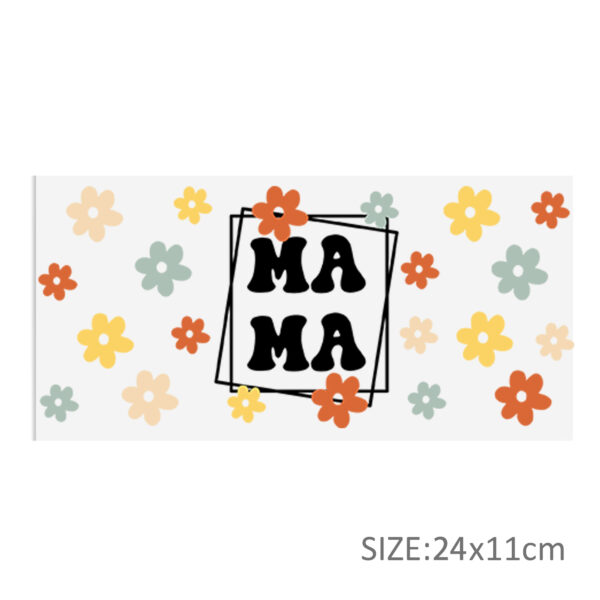 Butterfly Leopard 16oz DTF Sticker Cup Cool Personalize UV Wrap Transfer Sticker Custom Label DIY Logo Waterproof - Image 3