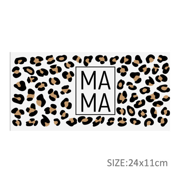 Butterfly Leopard 16oz DTF Sticker Cup Cool Personalize UV Wrap Transfer Sticker Custom Label DIY Logo Waterproof - Image 5
