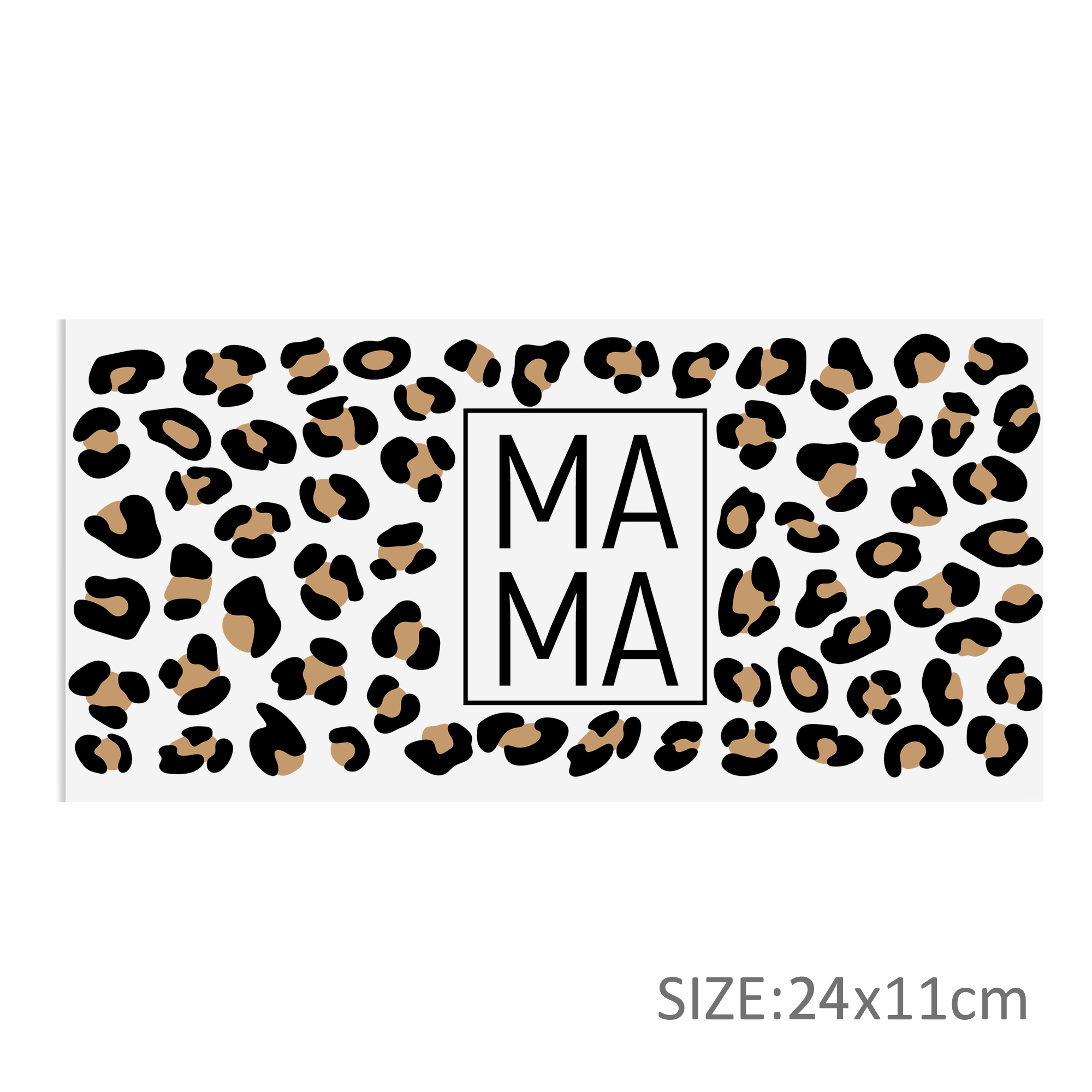 Butterfly Leopard 16oz DTF Sticker Cup Cool Personalize UV Wrap Transfer Sticker Custom Label DIY Logo Waterproof - Image 5