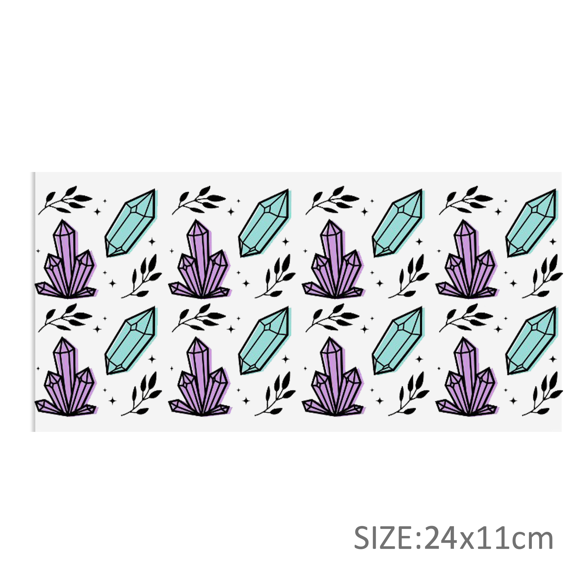 Butterfly Leopard 16oz DTF Sticker Cup Cool Personalize UV Wrap Transfer Sticker Custom Label DIY Logo Waterproof - Image 7