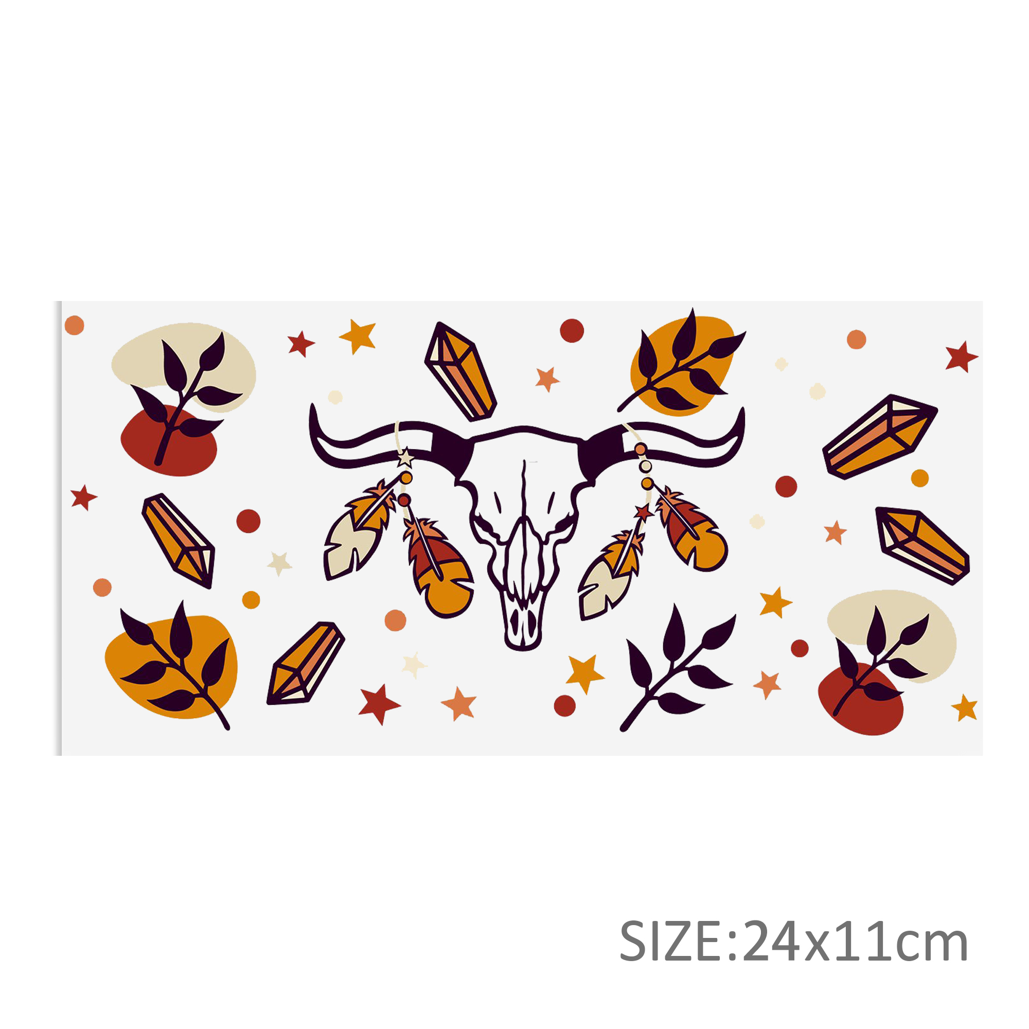 Butterfly Leopard 16oz DTF Sticker Cup Cool Personalize UV Wrap Transfer Sticker Custom Label DIY Logo Waterproof - Image 11