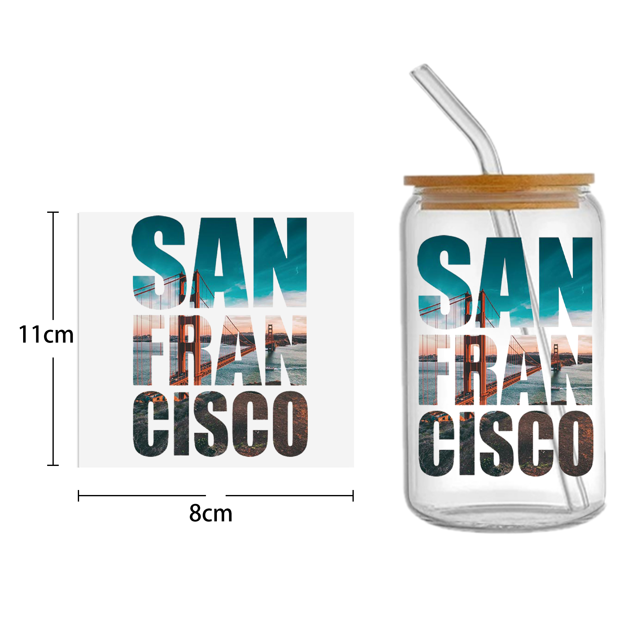 Baseball Basketball DTF Sticker For Cups Personalize UV Wrap Transfer Sticker Custom Labels DIY Logo Waterproof - Image 6