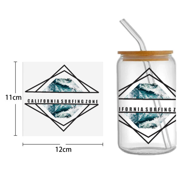 Baseball Basketball DTF Sticker For Cups Personalize UV Wrap Transfer Sticker Custom Labels DIY Logo Waterproof - Image 16