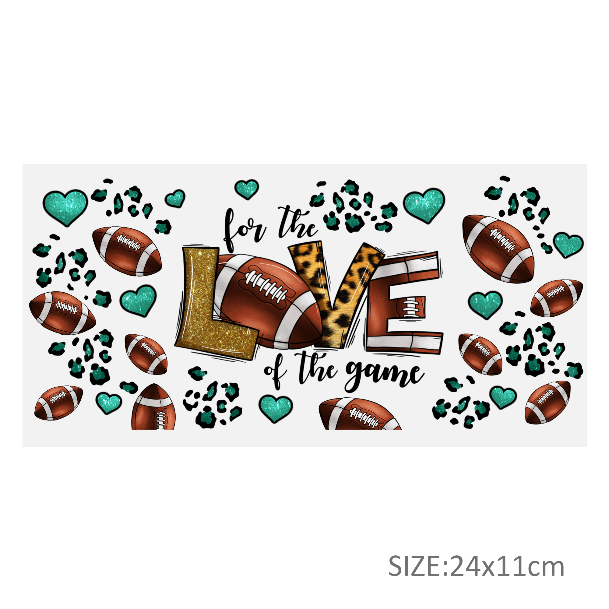 Baseball Basketball DTF Sticker For Cups Personalize UV Wrap Transfer Sticker Custom Labels DIY Logo Waterproof - Image 17