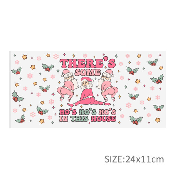 Christmas 16oz DTF Sticker For Cups Cool Personalize UV Wrap Transfer Sticker Custom Labels DIY Logo Waterproof - Image 18