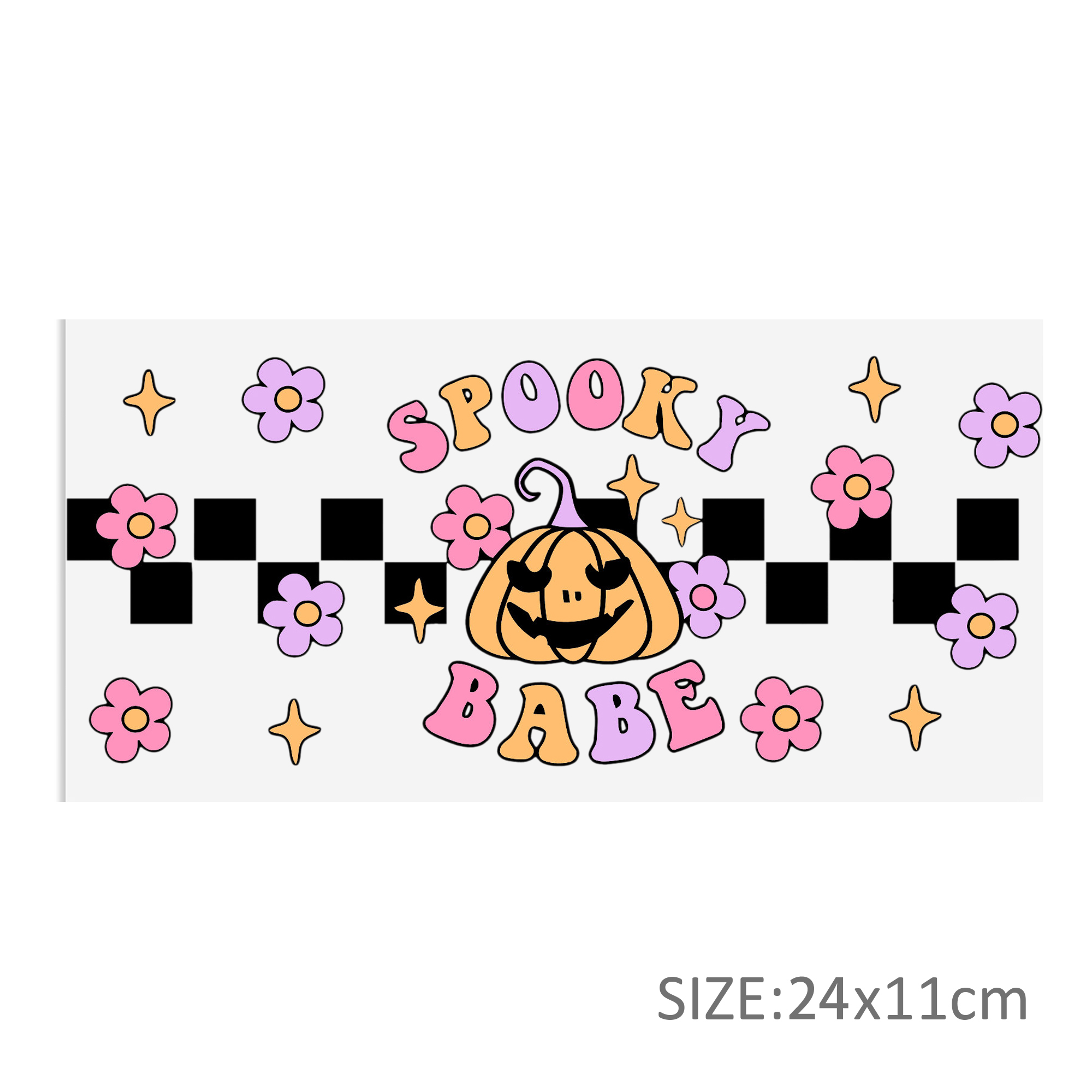 Halloween Ghost DTF Sticker For Cups Personalize UV Wrap Transfer Sticker Custom Labels DIY Logo Waterproof - Image 11