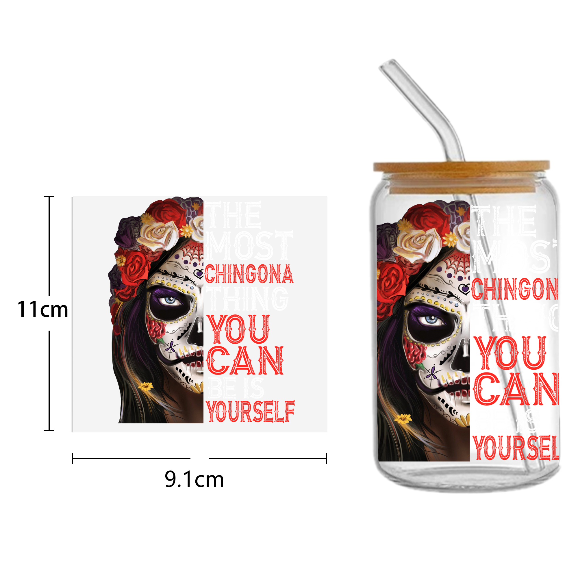 Disney 16oz DTF Sticker For Cups Cool Personalize UV Wrap Transfer Sticker Custom Labels DIY Logo Waterproof
