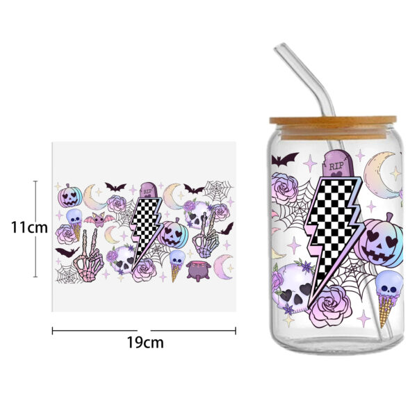 Disney 16oz DTF Sticker For Cups Cool Personalize UV Wrap Transfer Sticker Custom Labels DIY Logo Waterproof - Image 2