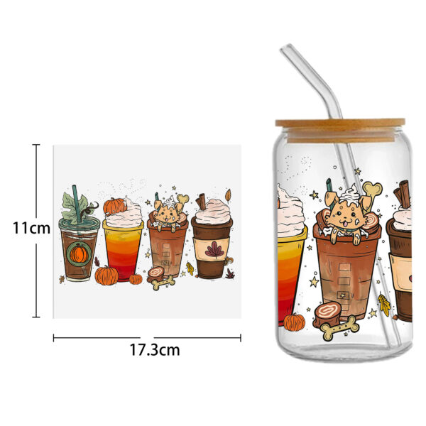 Disney 16oz DTF Sticker For Cups Cool Personalize UV Wrap Transfer Sticker Custom Labels DIY Logo Waterproof - Image 10