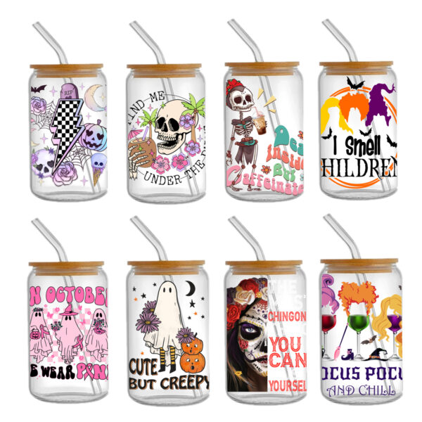 Disney 16oz DTF Sticker For Cups Cool Personalize UV Wrap Transfer Sticker Custom Labels DIY Logo Waterproof - Image 11