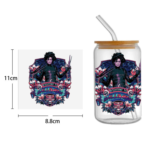 Disney 16oz DTF Sticker For Cups Cool Personalize UV Wrap Transfer Sticker Custom Labels DIY Logo Waterproof - Image 12