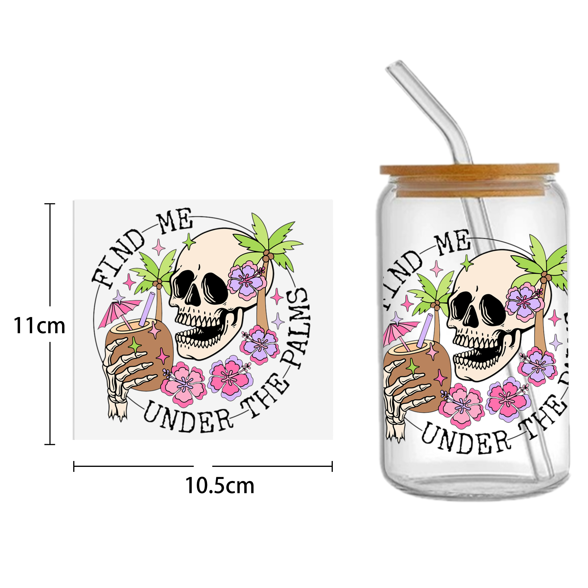 Disney 16oz DTF Sticker For Cups Cool Personalize UV Wrap Transfer Sticker Custom Labels DIY Logo Waterproof - Image 18