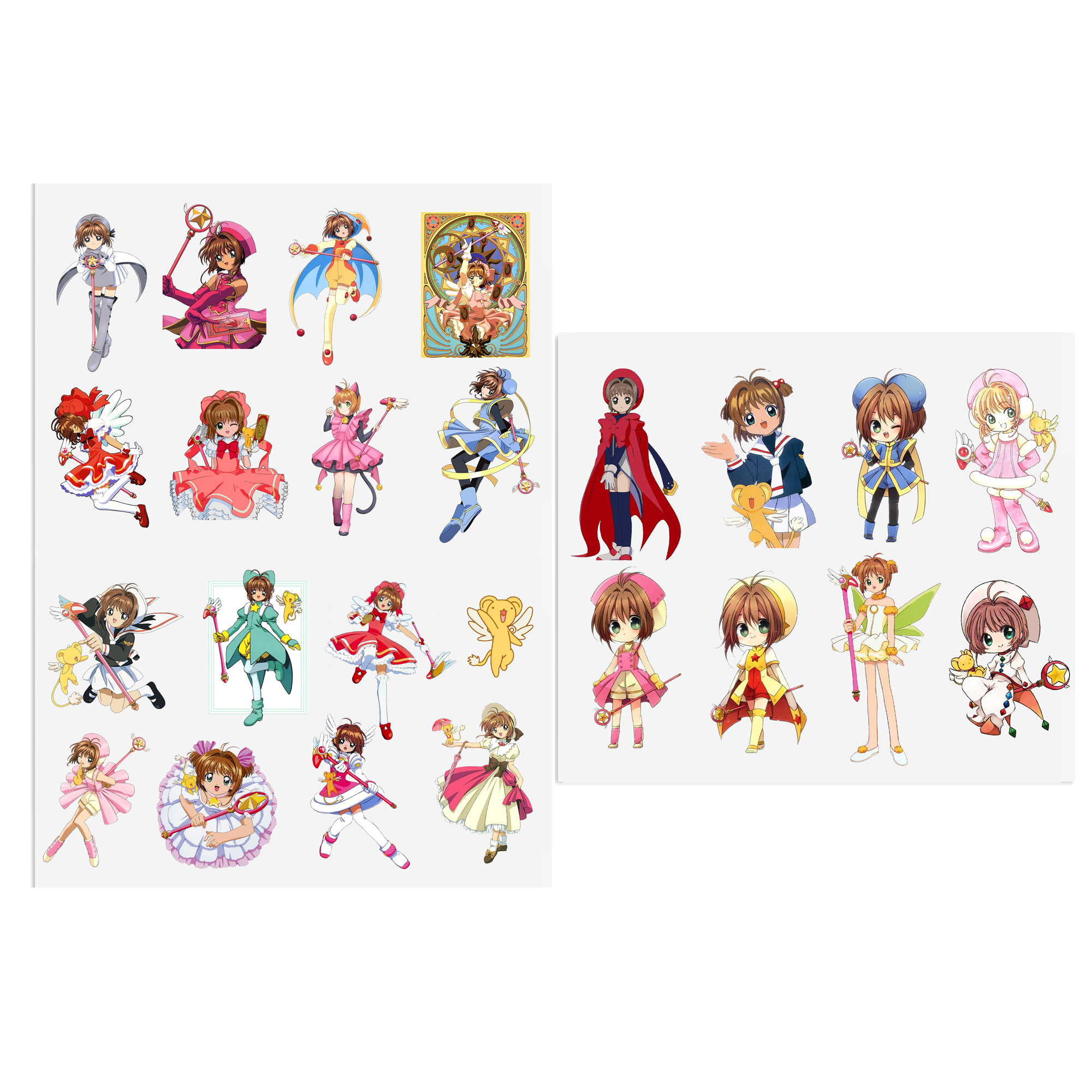 Cartoon Girl DTF Sticker For Cups Cool Personalize UV Wrap Transfer Sticker Custom Labels DIY Logo Waterproof - Image 4