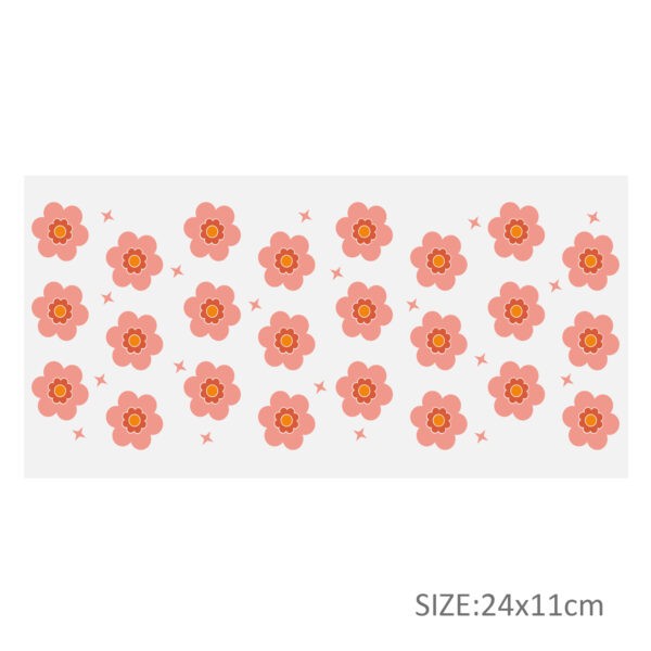 Geometric Patterns UV DTF Sticker For 16oz Cups Wrap Transfer Sticker Custom Labels DIY Logo Waterproof - Image 11