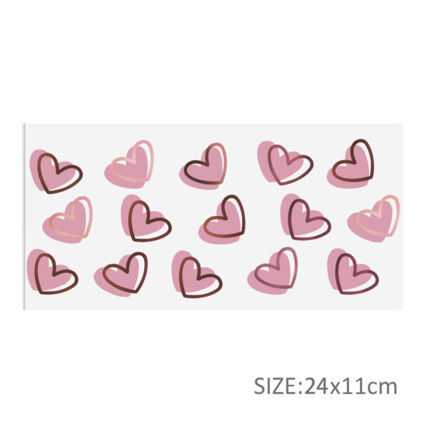 Geometric Patterns UV DTF Sticker For 16oz Cups Wrap Transfer Sticker Custom Labels DIY Logo Waterproof - Image 20