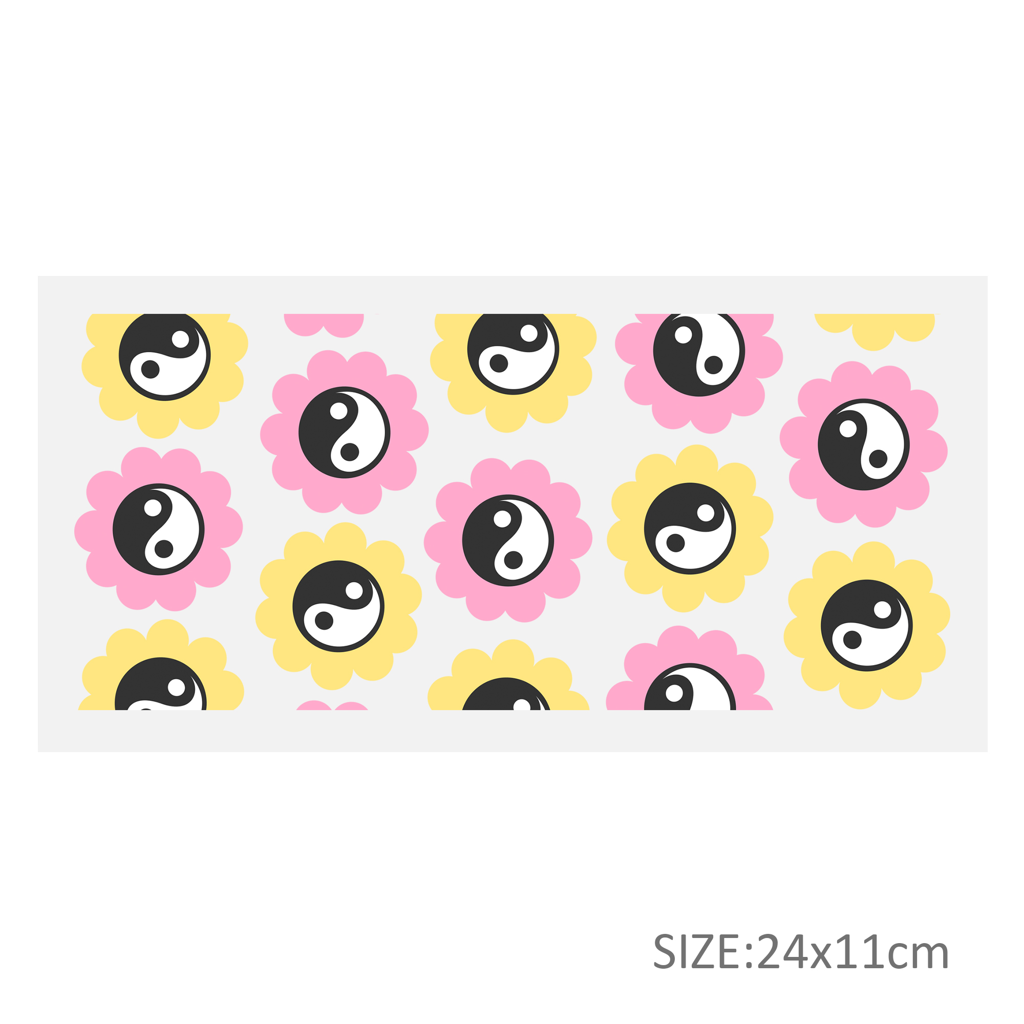 Flower Series 16oz DTF Sticker Cups Cool Personalize UV Wrap Transfer Sticker Custom Label DIY Logo Waterproof - Image 23