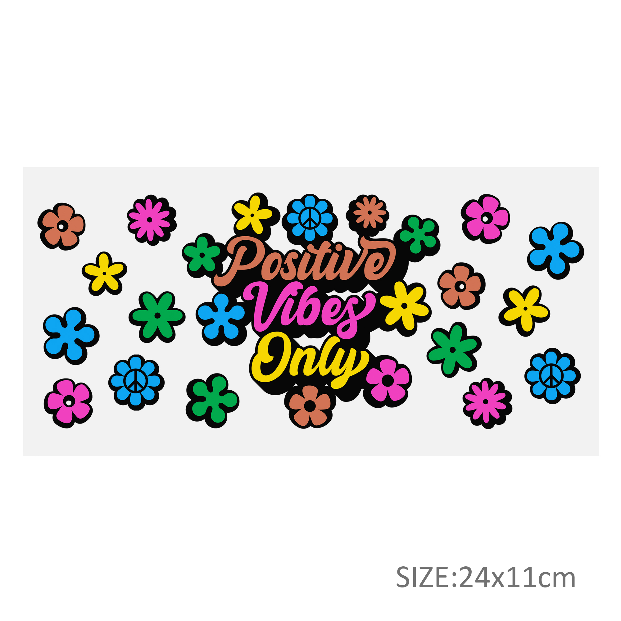 Flower Series 16oz DTF Sticker Cups Cool Personalize UV Wrap Transfer Sticker Custom Label DIY Logo Waterproof - Image 25
