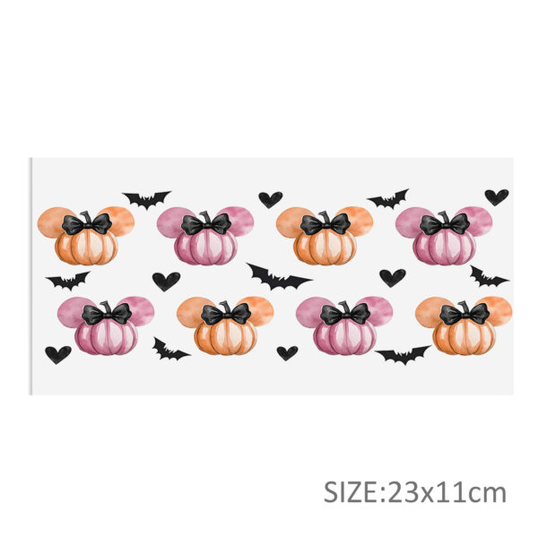 Halloween Mickey DTF Sticker For Cups Cool Personalize UV Wrap Transfer Sticker Custom Labels DIY Logo Waterproof - Image 18