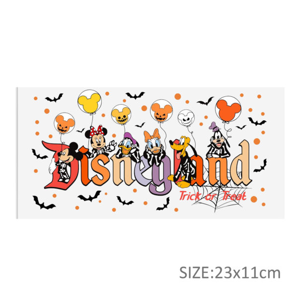 Halloween Mickey DTF Sticker For Cups Cool Personalize UV Wrap Transfer Sticker Custom Labels DIY Logo Waterproof - Image 30