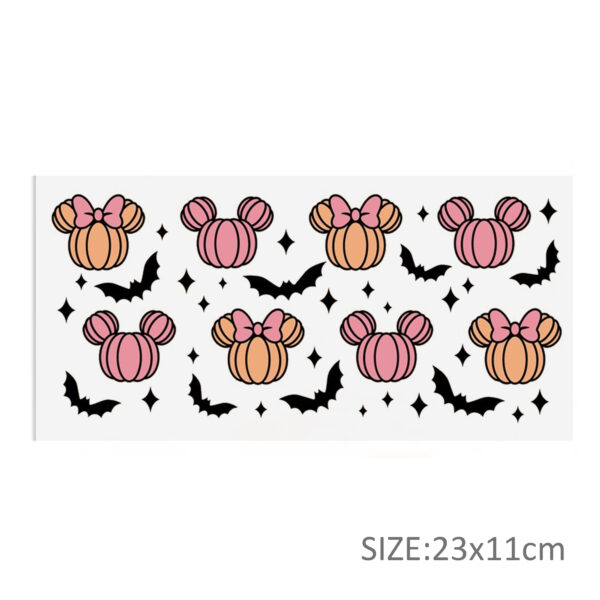 Halloween Mickey DTF Sticker For Cups Cool Personalize UV Wrap Transfer Sticker Custom Labels DIY Logo Waterproof - Image 31