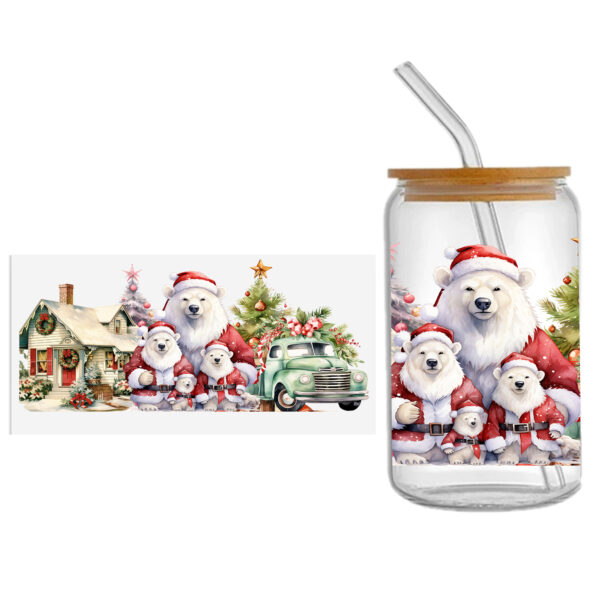 Animal Reindeer Turkey UV DTF Sticker For 16oz Cups Wrap Transfer Sticker Custom Labels DIY Logo Waterproof - Image 10