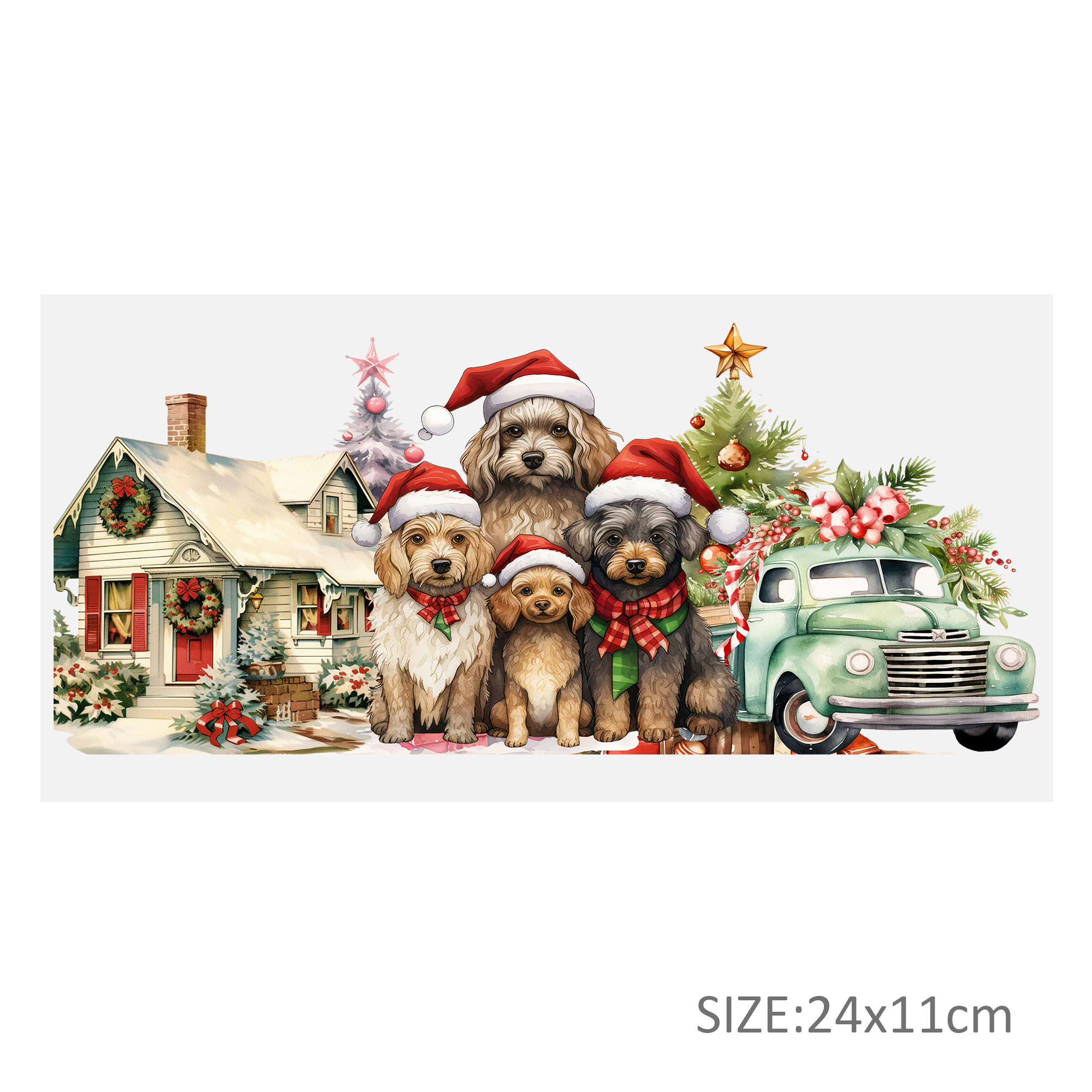 Animal Reindeer Turkey UV DTF Sticker For 16oz Cups Wrap Transfer Sticker Custom Labels DIY Logo Waterproof - Image 17