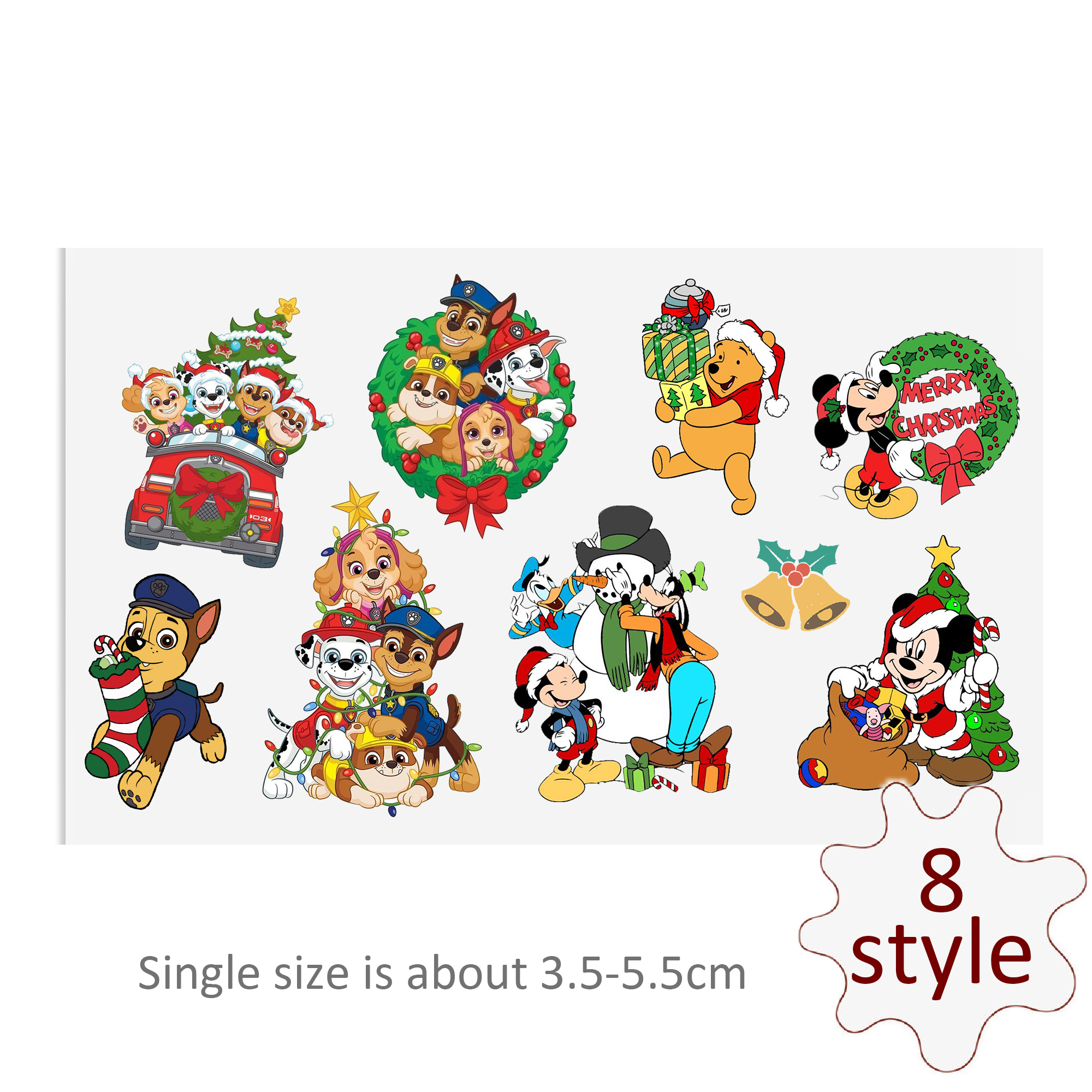 Disney Stitch Mickey Mouse UV DTF Stickers For Glass Cup Decoration Laptop Motorcycle Car Waterproof Sticker For Girl Kids - Image 15