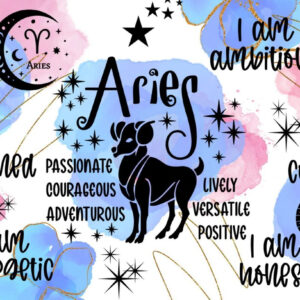 12+ Fashion Nice Zodiac Signs UV DTF Sticker Wraps 16OZ Glass Cup Can Wrap Transfer Sticker Custom Labels