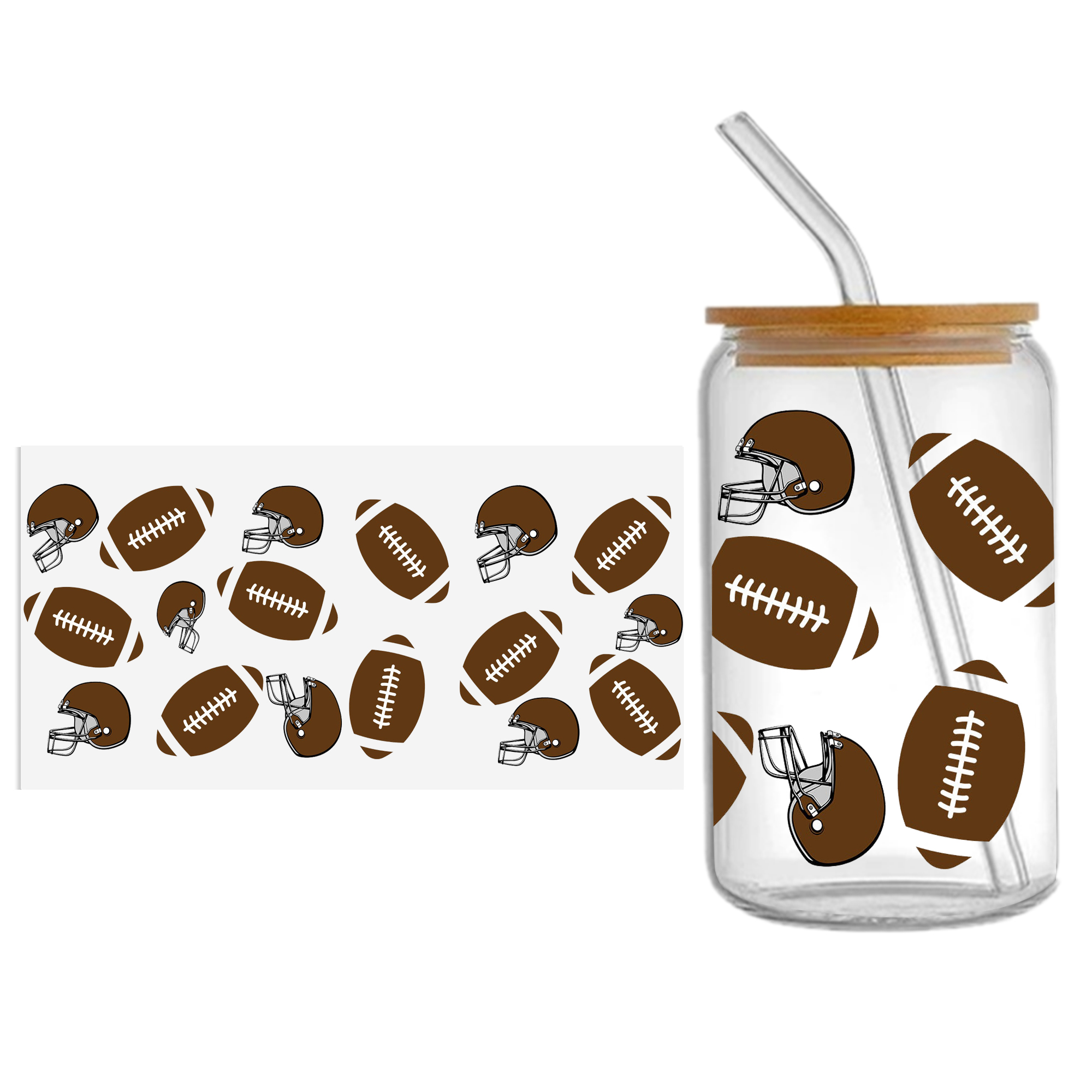 Ball Leopard Print 16oz DTF Sticker Cups Cool Personalize UV Wrap Transfer Sticker Custom Label DIY Logo Waterproof - Image 22